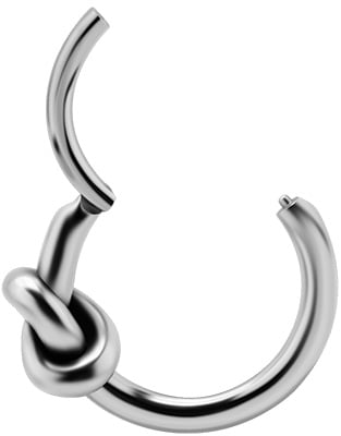 SS 316 ETHNIC HINGED CLICKER 1,2x10mm