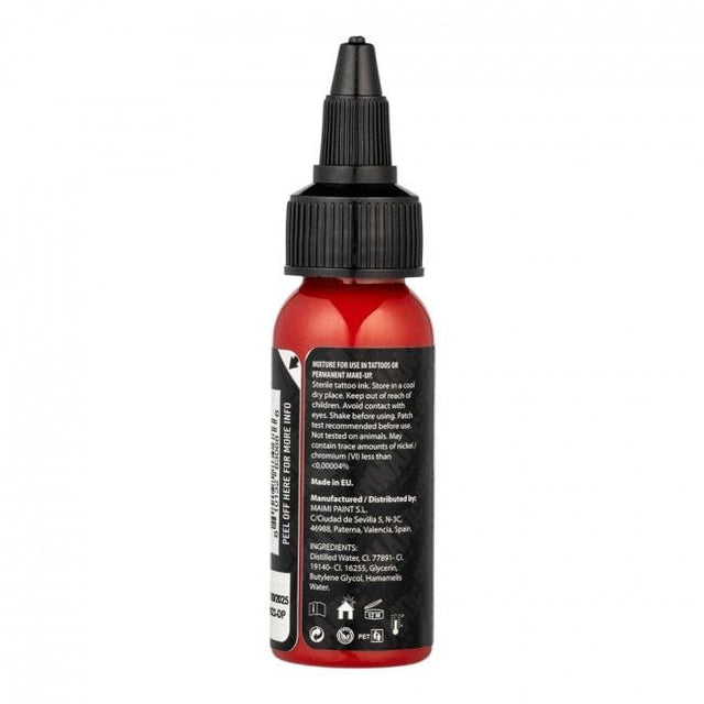 CRIMSON RED 30ml - DYNAMIC PLATINUM TATTOO INK - Reach compliant