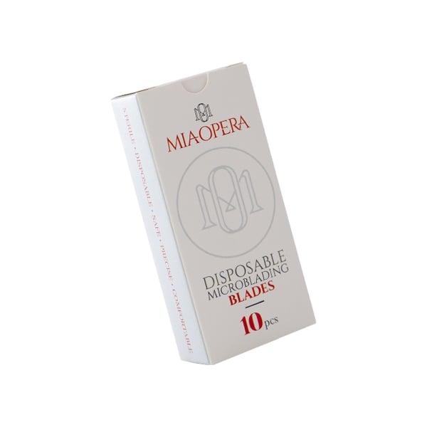 MiaOpera Disposable MicroBlading Blades 10pcs - 0,30mm Pixel P15