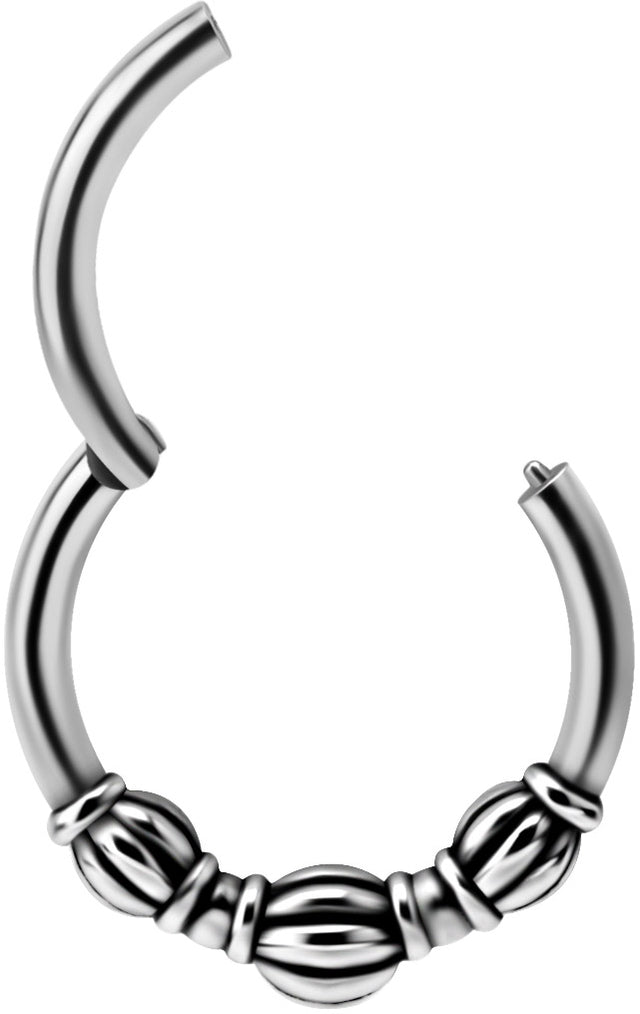 SS 316 ETHNIC HINGED CLICKER