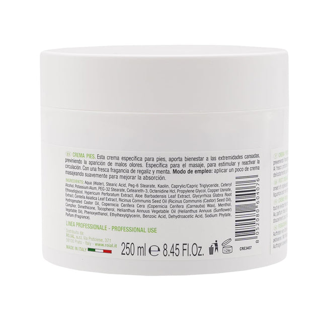 Foot cream with liquorice and mint extract - camphor 250ml