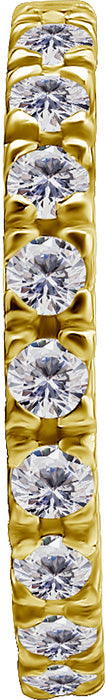 GD 316 HINGED RING SET with Jewels