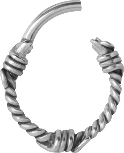SS 316 HINGED CLICKER (BARBWIRE)
