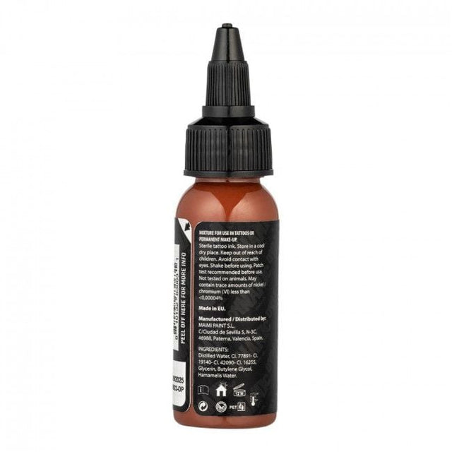BROWN 30ml - DYNAMIC PLATINUM TATTOO INK - Reach compliant
