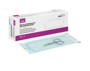 Self-seal sterilisation pouches - 90x260mm
