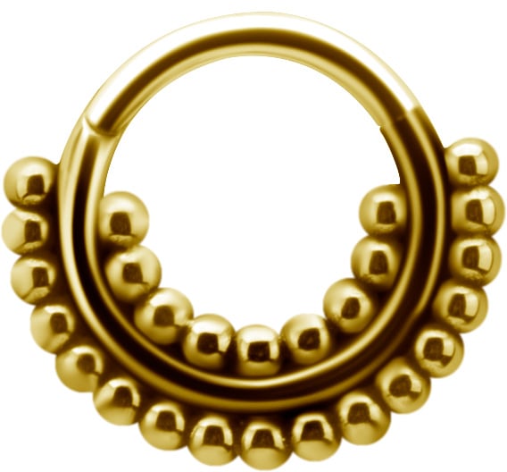 GD 316 HINGED TRIBAL CLICKER 1,2x7mm