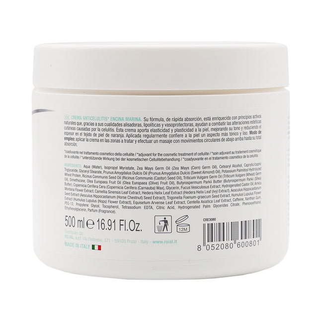 Cellulite reducing cream with Sea Oak extract 500ml