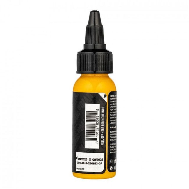 MUSTARD 30ml - DYNAMIC PLATINUM TATTOO INK - Reach compliant