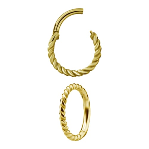 GD 316 HINGED RING (TWISTED WIRE) 1,2x12mm