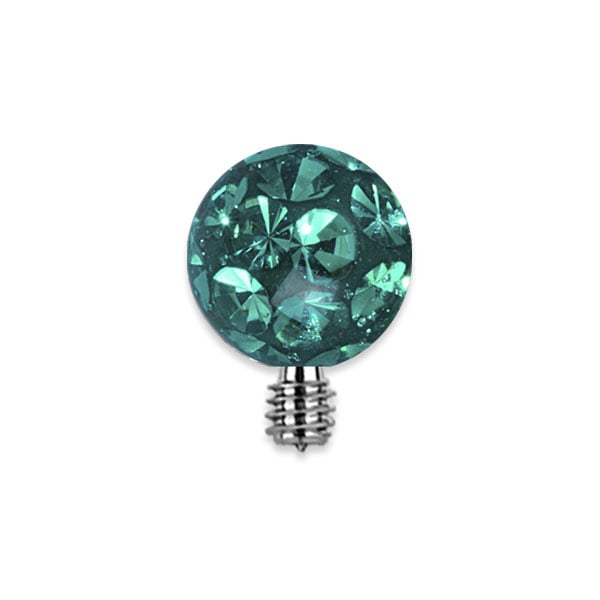 TT int EXPORY COVERED CRYSTAL BALLS