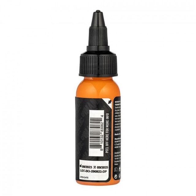 BRIGHT ORANGE 30ml - DYNAMIC PLATINUM TATTOO INK - Reach compliant
