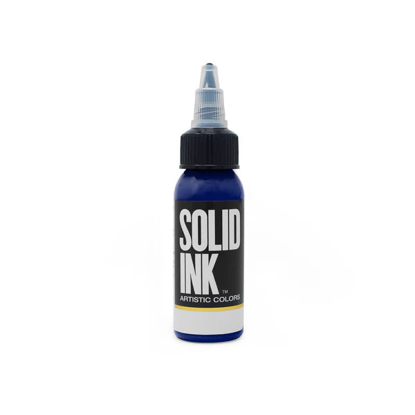 Solid Artistic Color - Dark Blue (30 ml) - NOT FOR HUMAN SKIN