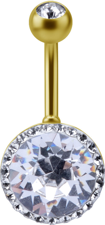 GD 316 BANANA SET W. PREMIUM CRYSTALS 1,6x10mm CR
