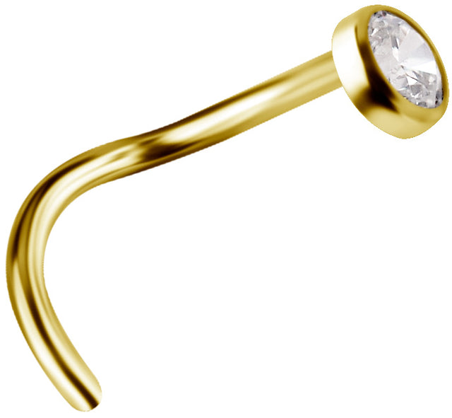 GD TT CURVED NOSE STUD ZIRCONIA LOW OPEN PROFILE
