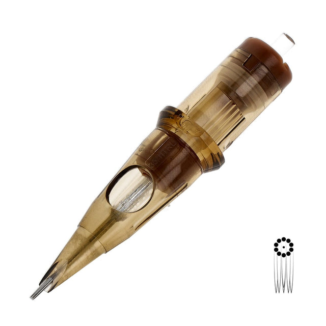 Kwadron Cartridges 0,35mm Long Taper Turbo 11RL