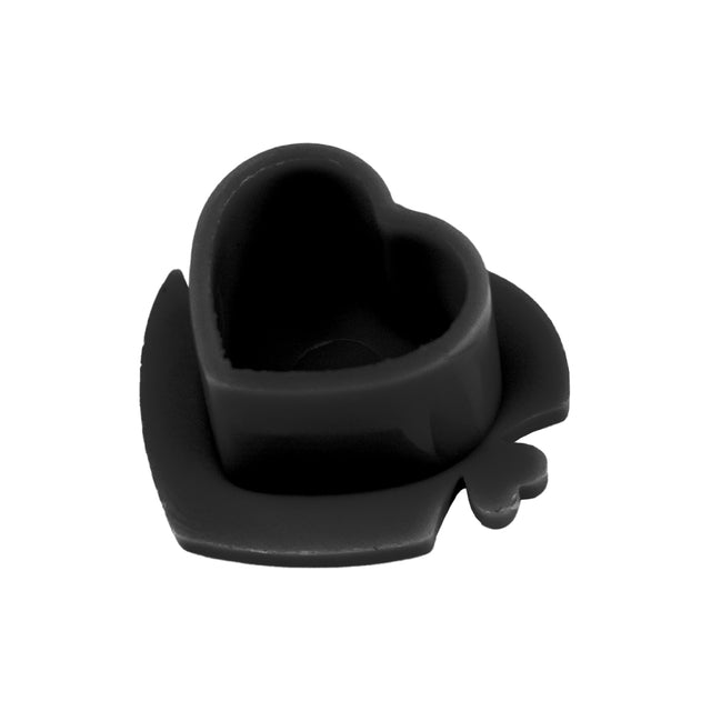 BodySupply Plastic Heart Ink Caps - 200pcs