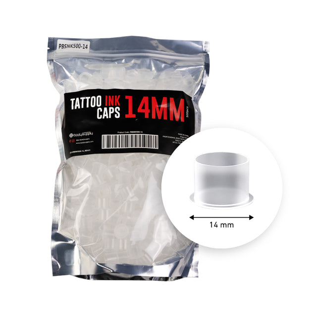 BodySupply Ink Caps - 500pcs