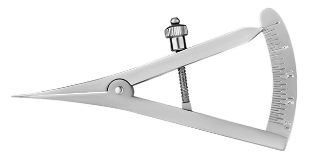 Castroviejo Caliper Tool - (0-20 mm / 9 cm)