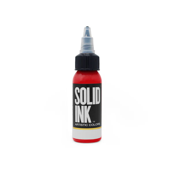 Solid Artistic Color - Red (30 ml) - NOT FOR HUMAN SKIN