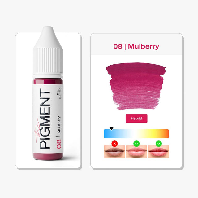 The Pigment Lips PMU - 08 Mulberry (15 ml)