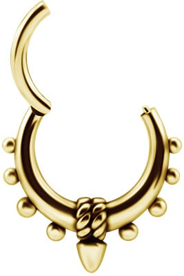 GD 316 HINGED CLICKER WITH ROPE AND SPIKE