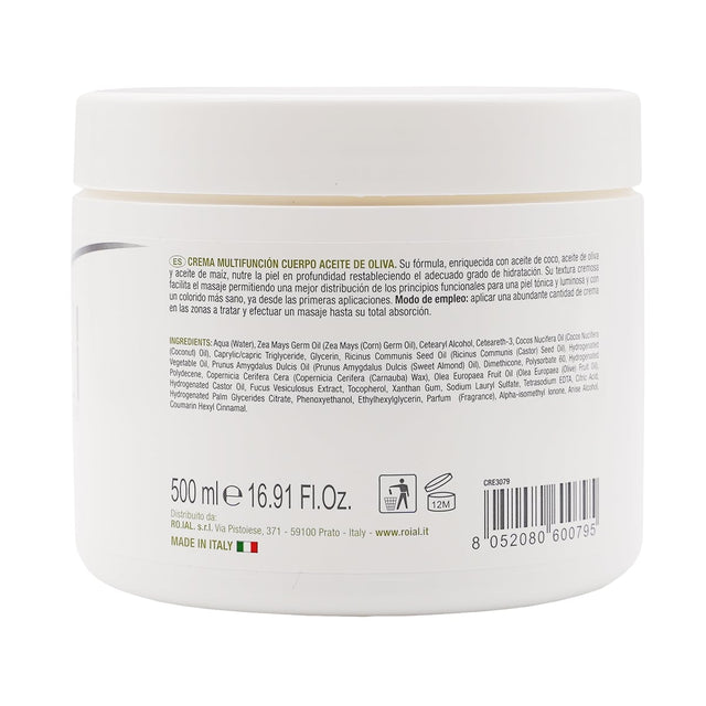 Multifunction cream with olive oil extract 500ml