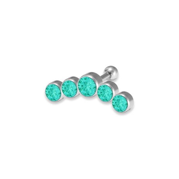 JEWELLED 5 DISC 3-3-4-3-3mm