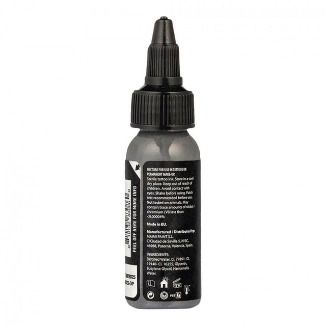 GREY 30ml - DYNAMIC PLATINUM TATTOO INK - Reach compliant