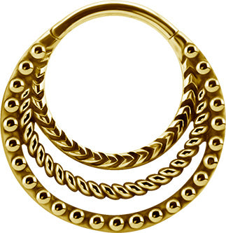 GD 316 HINGED TRIBAL CLICKER