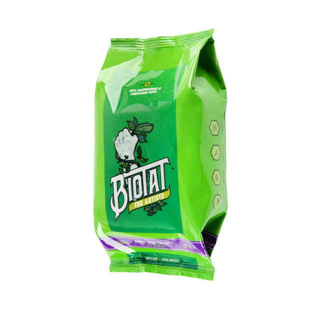 Biotat Numbing Green Soap Wipes - 40pcs