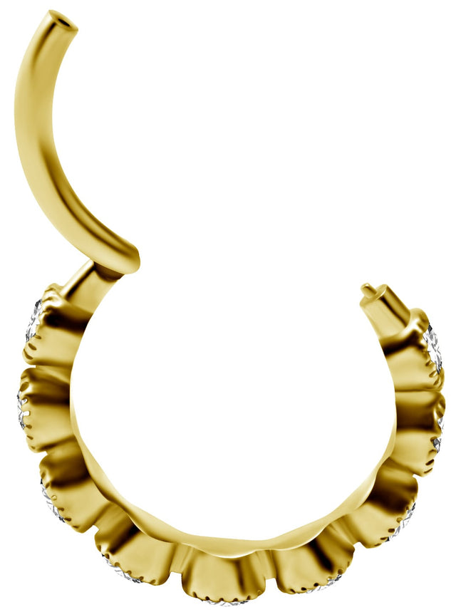 GD 316 HINGED CLICKER 1,2x12mm PREMIUM ZIRCONIA WH mod.45