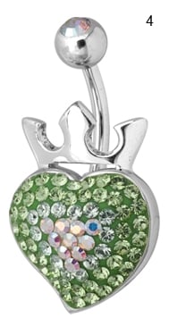 CE TITANIUM CRYSTAL ROYAL HEART