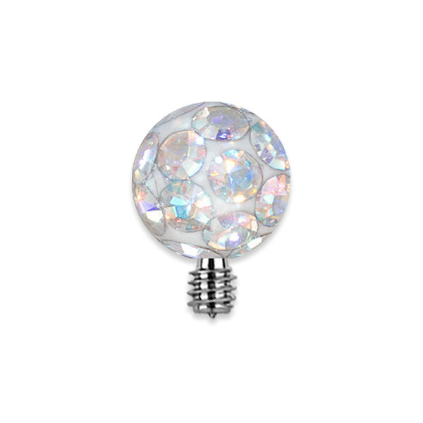 TT int EXPORY COVERED CRYSTAL BALLS