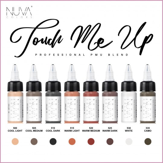 Nuva Colors PMU - Set 8x15ml - SCAR COLLECTION
