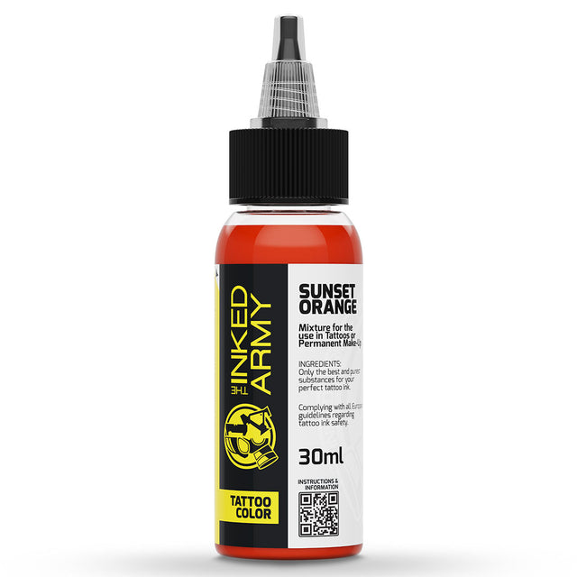 The Inked Army Tattoo Ink REACH - Sunset Orange (30 ml)