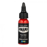 PURE RED 30ml - DYNAMIC PLATINUM TATTOO INK - Reach compliant