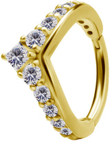GD 316 V SHAPE CLICKER SET with Jewels