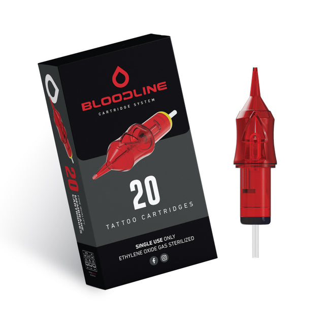 03RL BodySupply BLOODLINE Cartridges 20pcs - Round Liner