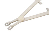 DISPOSABLE FORESTER FORCEPS (Oval Clamp) - Slotted