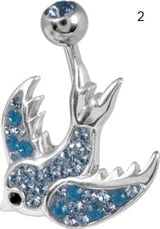 CE TITANIUM CRYSTAL SWALLOW BANANA