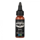 BROWN 30ml - DYNAMIC PLATINUM TATTOO INK - Reach compliant
