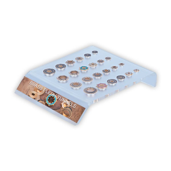 ACRYLIC STAND FOR 24 pieces OF FLESH TUNNELS