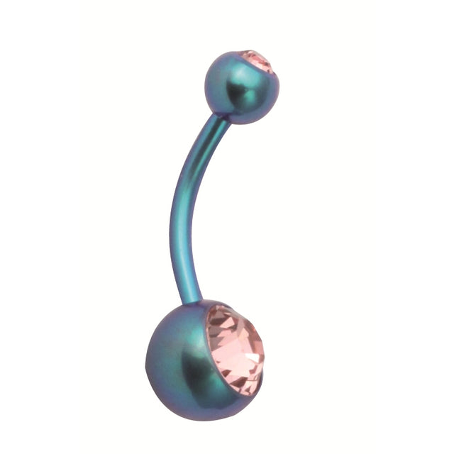 TT-TE DOUBLE JEWEL NAVEL BANANABELL 5&8mm