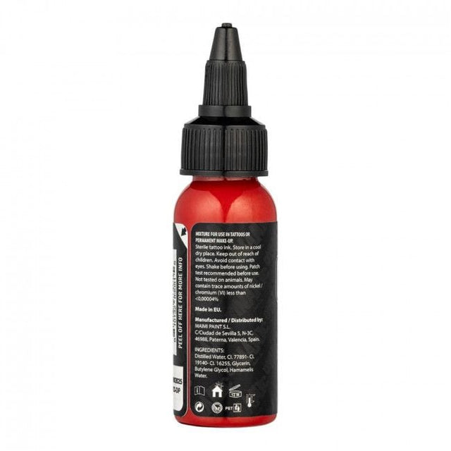 PURE RED 30ml - DYNAMIC PLATINUM TATTOO INK - Reach compliant