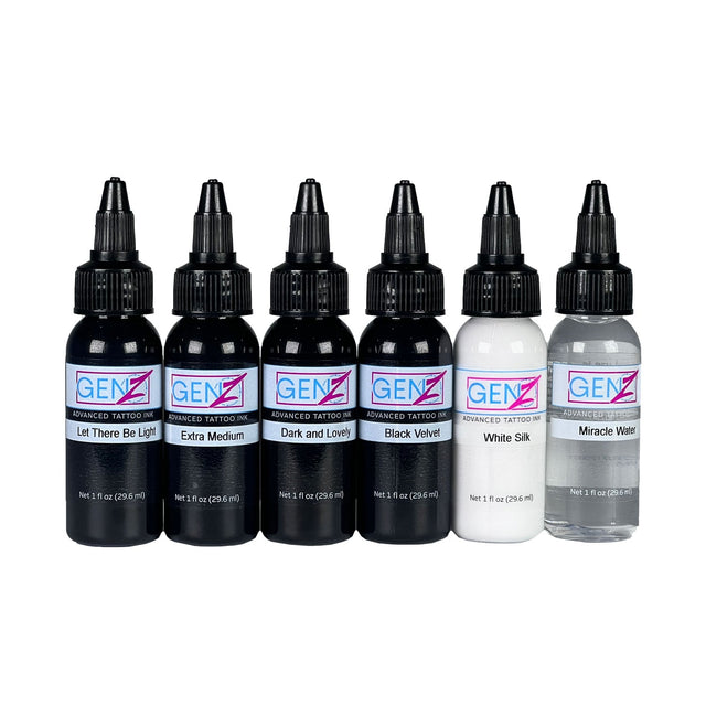 REACH INTENZE INK 6x30ml - Gangster Grey Set