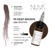 Nuva Colors PMU 15ml - 70 Deep Brown