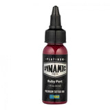 RUBY PORT 30ml - DYNAMIC PLATINUM TATTOO INK - Reach compliant