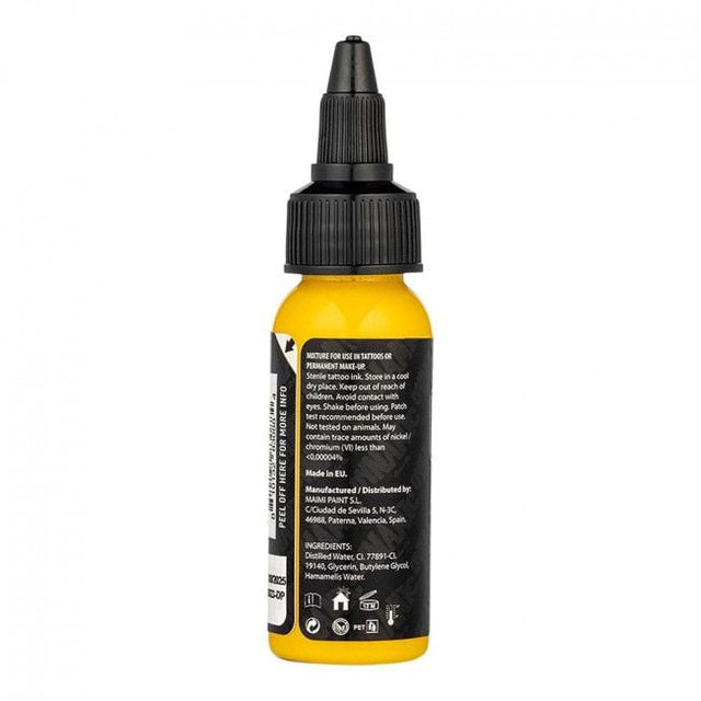 SUNFLOWER YELLOW 30ml - DYNAMIC PLATINUM TATTOO INK - Reach compliant