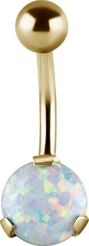 GD 316 8mm ROUND SYN OPAL BANANAS