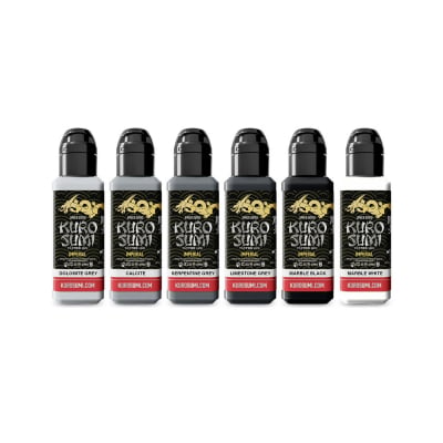 Kuro Sumi Imperial - Marble Stone Set - 6x44ml